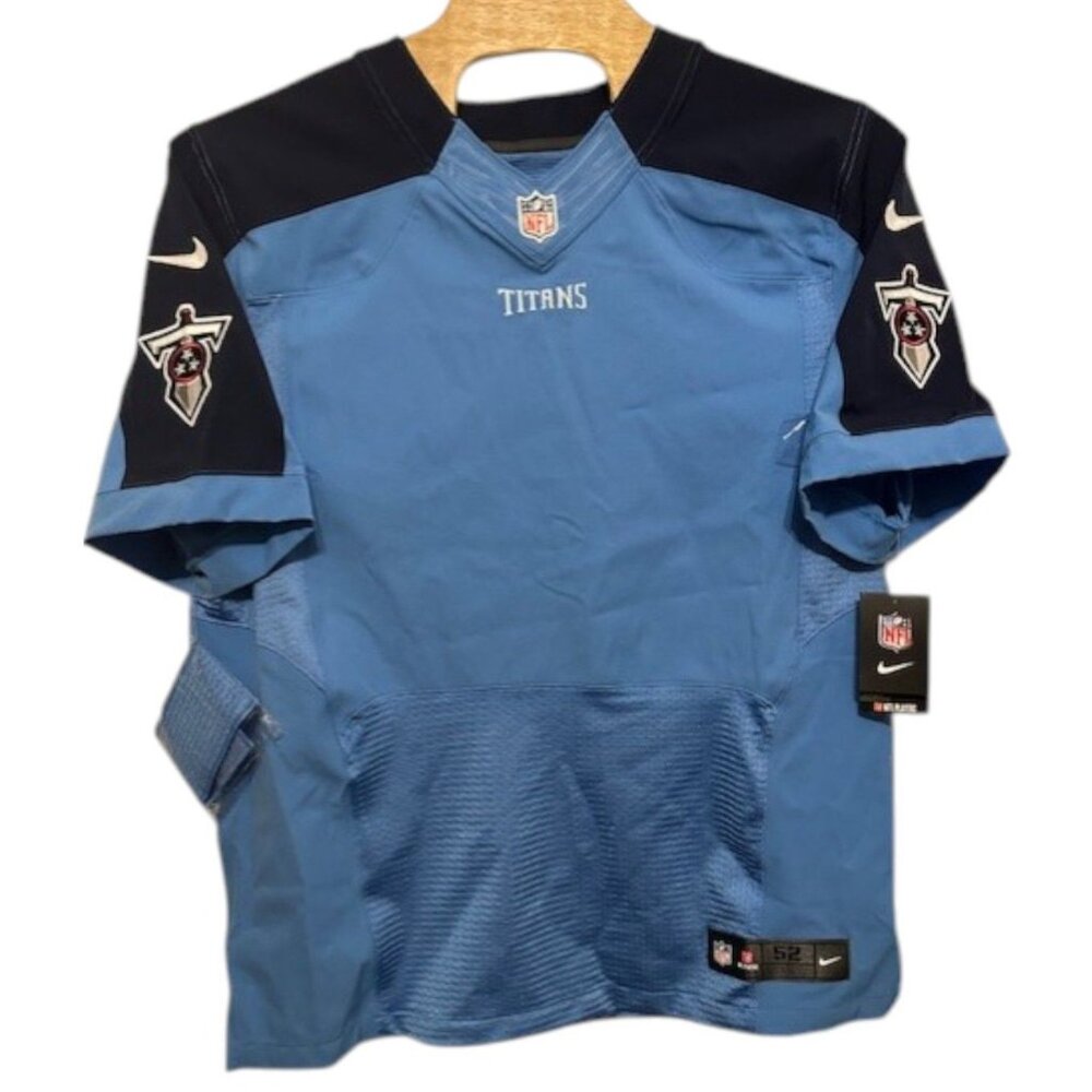 Nike NFL Tennessee Titans On‎ Field Blank Player Limited Jersey Size 52 / XL NEW